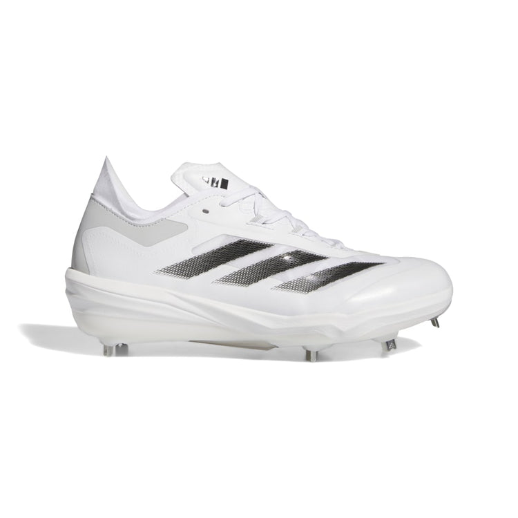 adidas Senior Adizero Impact Metal Baseball Cleats White