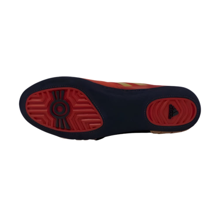 adidas Senior Combat Speed 5 Wrestling Shoes red/gold