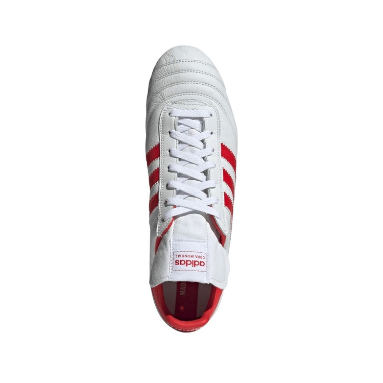 adidas Senior Copa Mundial Soccer Cleats white/red