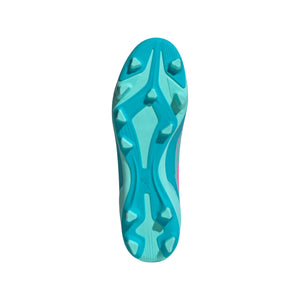 adidas Senior F50 Messi IH0929 Club FG Soccer Cleats aqua pink cyan blue