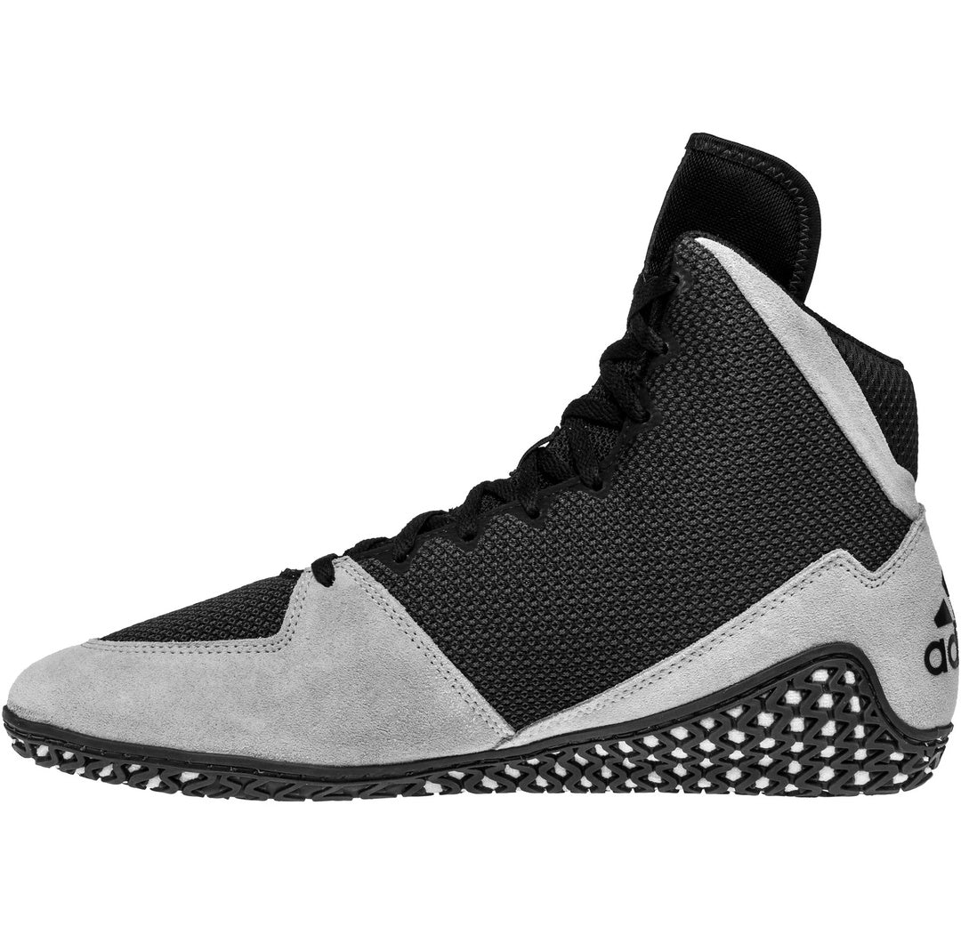 adidas Senior Mat Wizard 5 Wrestling Shoes black/grey/white