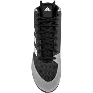 adidas Senior Mat Wizard 5 Wrestling Shoes black/grey/white