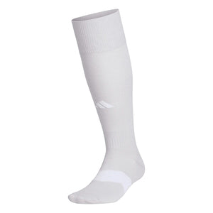 adidas Senior Metro 6 Soccer Socks White grey