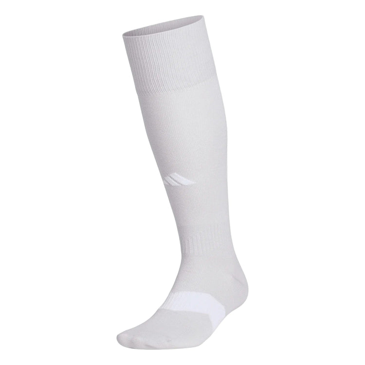 adidas Senior Metro 6 Soccer Socks White grey