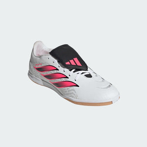 adidas Senior Predator Club Fold-Over Tongue Sala Indoor Soccer Shoes white/black/pink