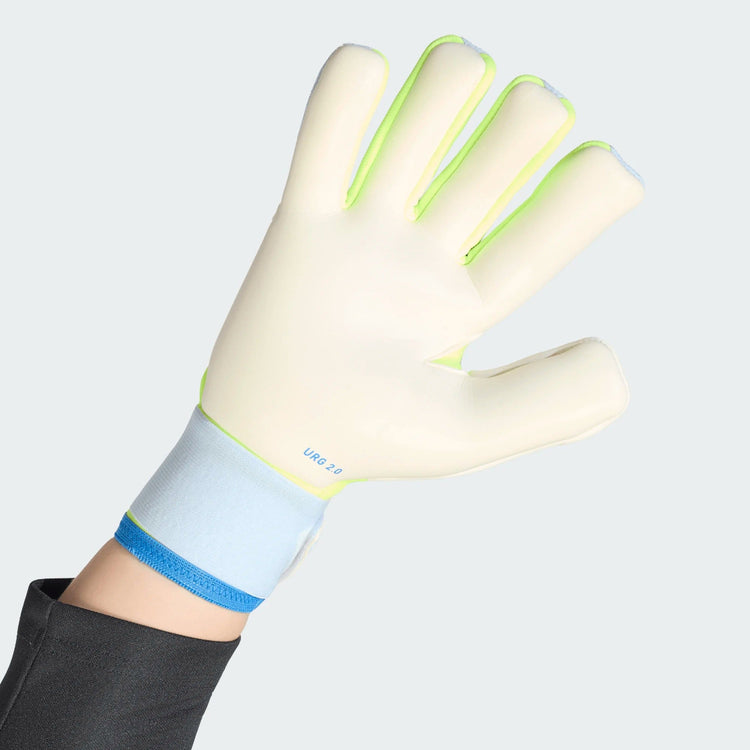 adidas Senior Predator Competition Soccer Goalkeeper Gloves blue/yellow