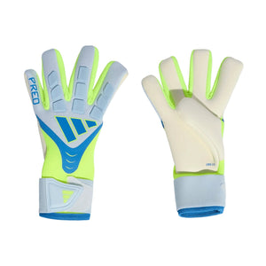 adidas Senior Predator Competition Soccer Goalkeeper Gloves blue/yellow