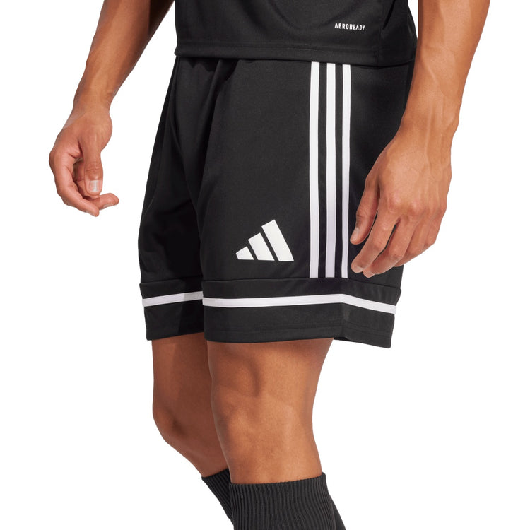 adidas Senior Squadra 25 Soccer Shorts Black