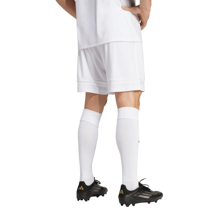 adidas Senior Squadra 25 Soccer Shorts White