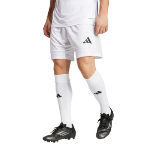 adidas Senior Squadra 25 Soccer Shorts White
