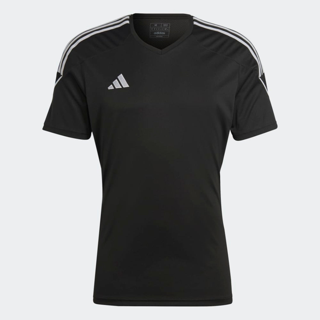 adidas Senior Tiro 23 Soccer Jersey Black/White