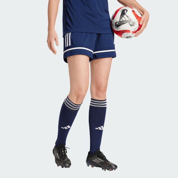 adidas Women's Squadra 25 Soccer Shorts Navy Blue