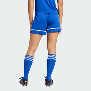 adidas Women's Squadra 25 Soccer Shorts Royal Blue