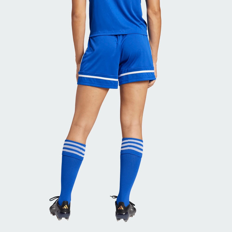 adidas Women's Squadra 25 Soccer Shorts Royal Blue