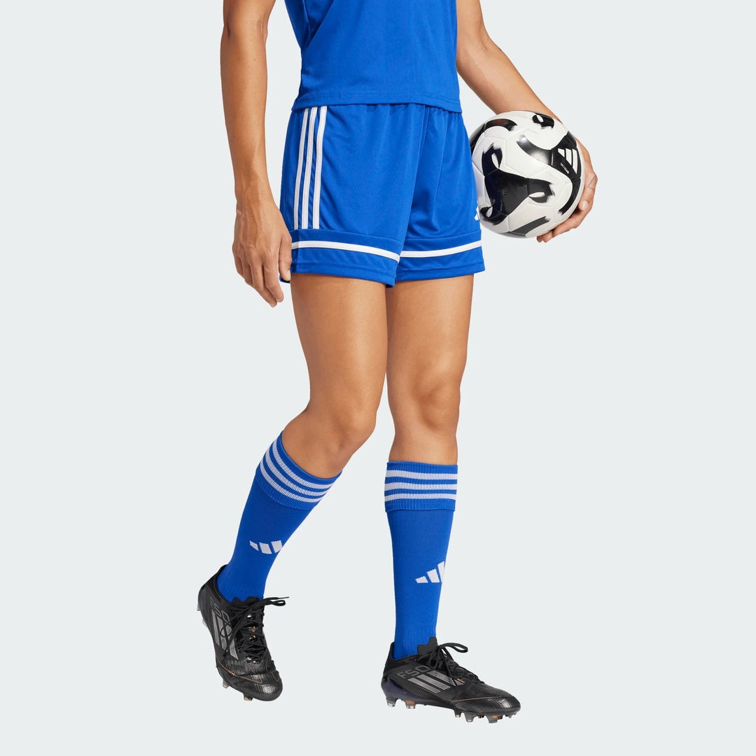 adidas Women's Squadra 25 Soccer Shorts Royal Blue