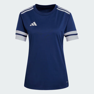 adidas Women's Squadra 25 Soccer Jersey Navy Blue