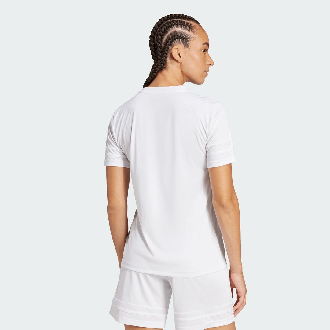 adidas Women's Squadra 25 Soccer Jersey white