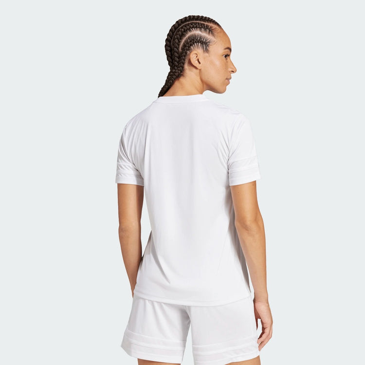 adidas Women's Squadra 25 Soccer Jersey white