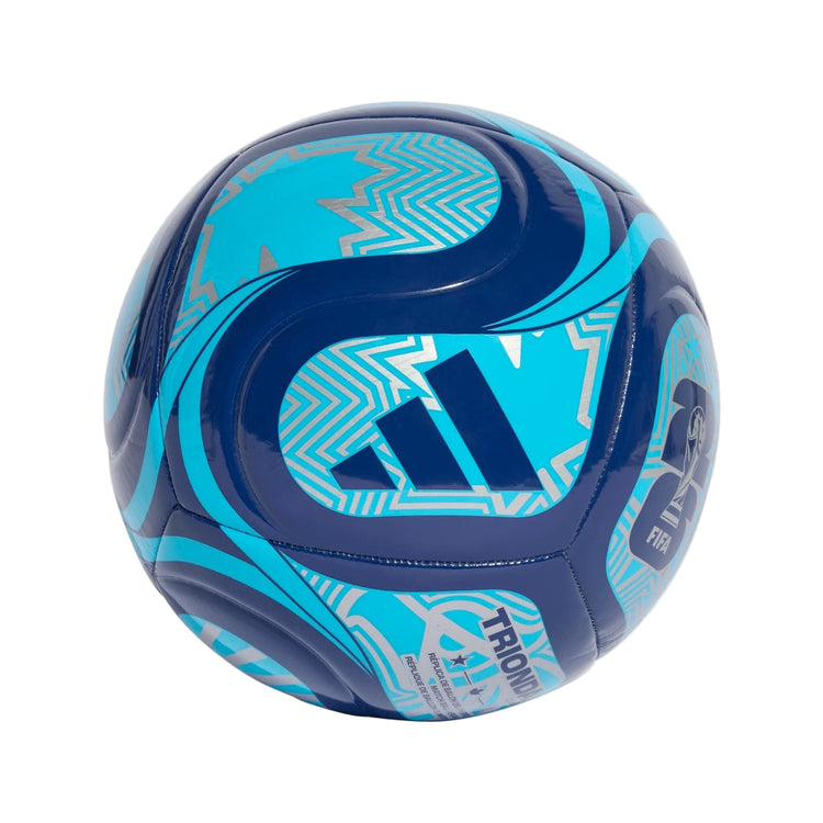 adidas World Cup 26 Club Soccer Ball indigo/pink glow/silver