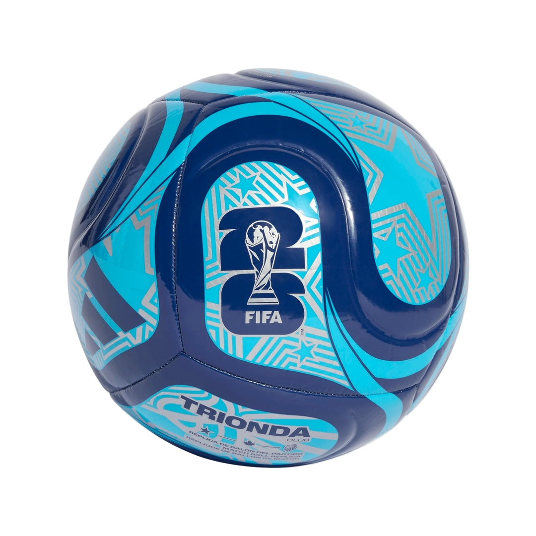 adidas World Cup 26 Club Soccer Ball indigo/pink glow/silver