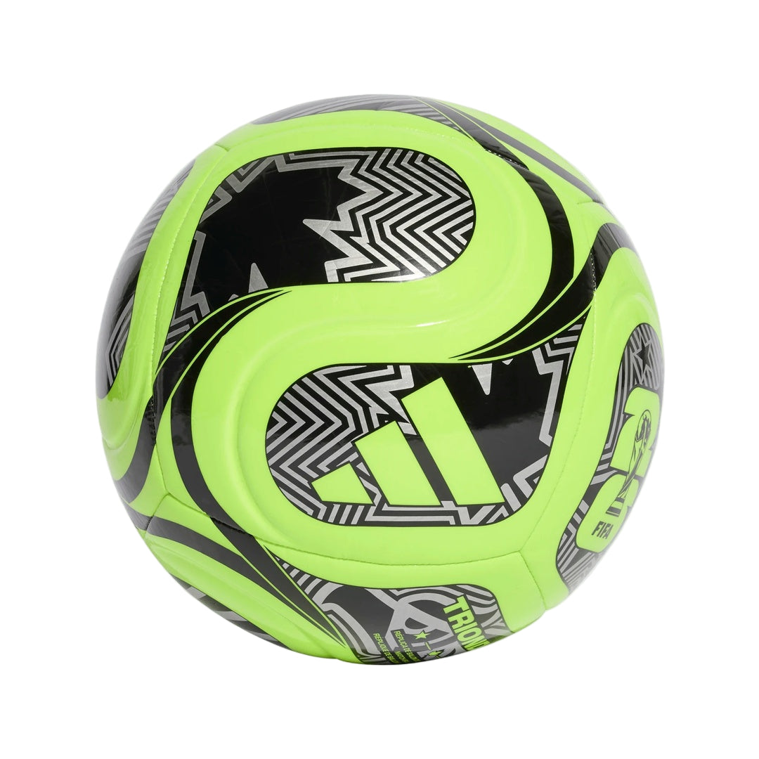 adidas World Cup 26 Club Soccer Ball Lemon/black/metal