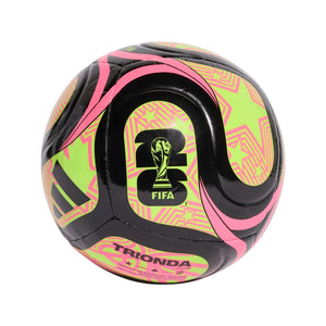 adidas World Cup 26 Club Soccer Ball black/lemon/pink