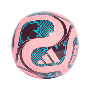 adidas World Cup 26 Club Soccer Ball pink/noble red/blue