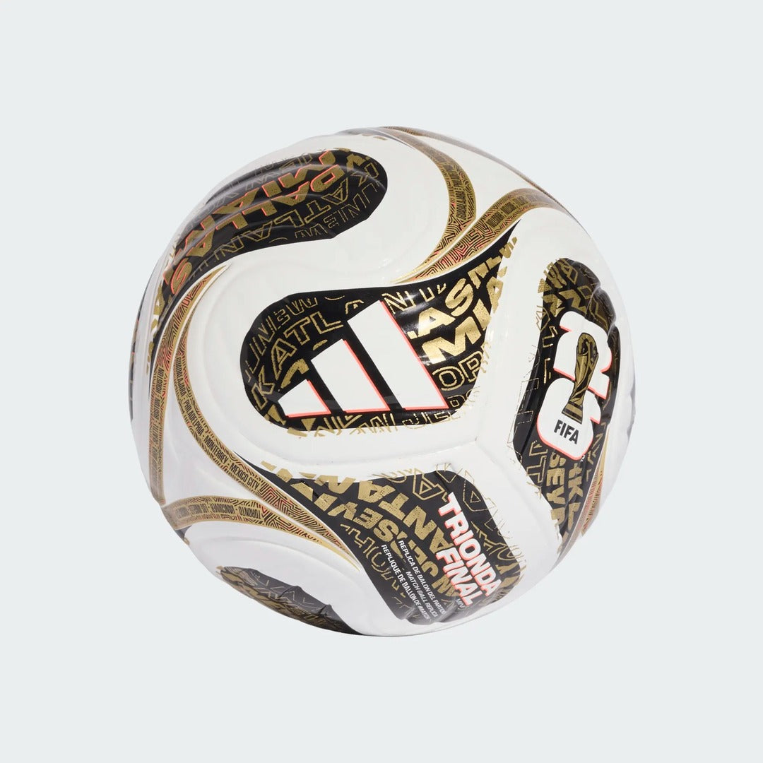 adidas World Cup 26 Final Mini Soccer Ball white/ black/ gold