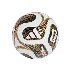adidas World Cup 26 Final Mini Soccer Ball white/ black/ gold