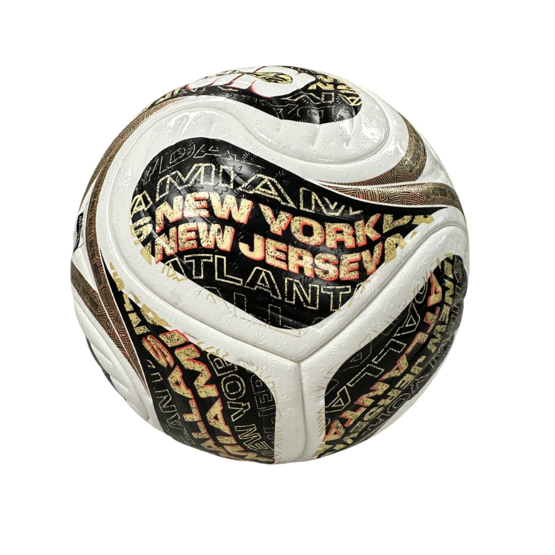 adidas World Cup 26 Finals Pro Soccer Ball white/gold/black