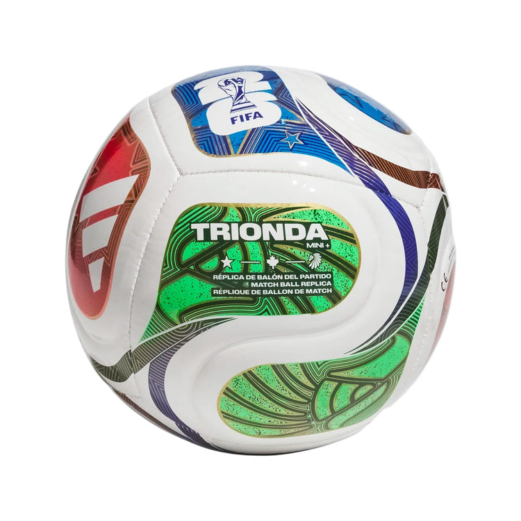 adidas World Cup 26 Mini+ Soccer Ball white/royal/red