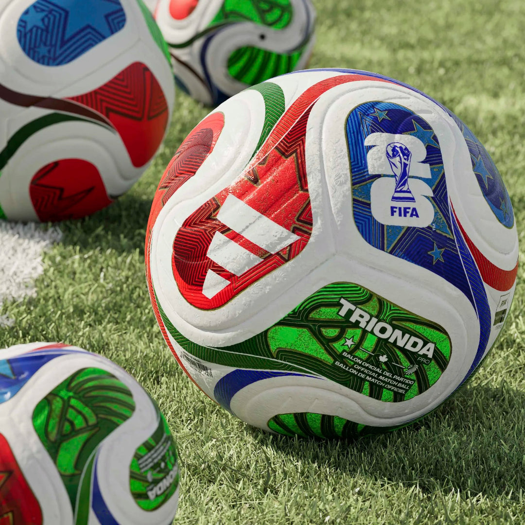 adidas World Cup 26 Pro Soccer Ball white/royal/red