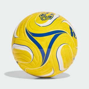 adidas World Cup 26 Trionda Sweden Home Mini Soccer Ball Yellow/royal/white