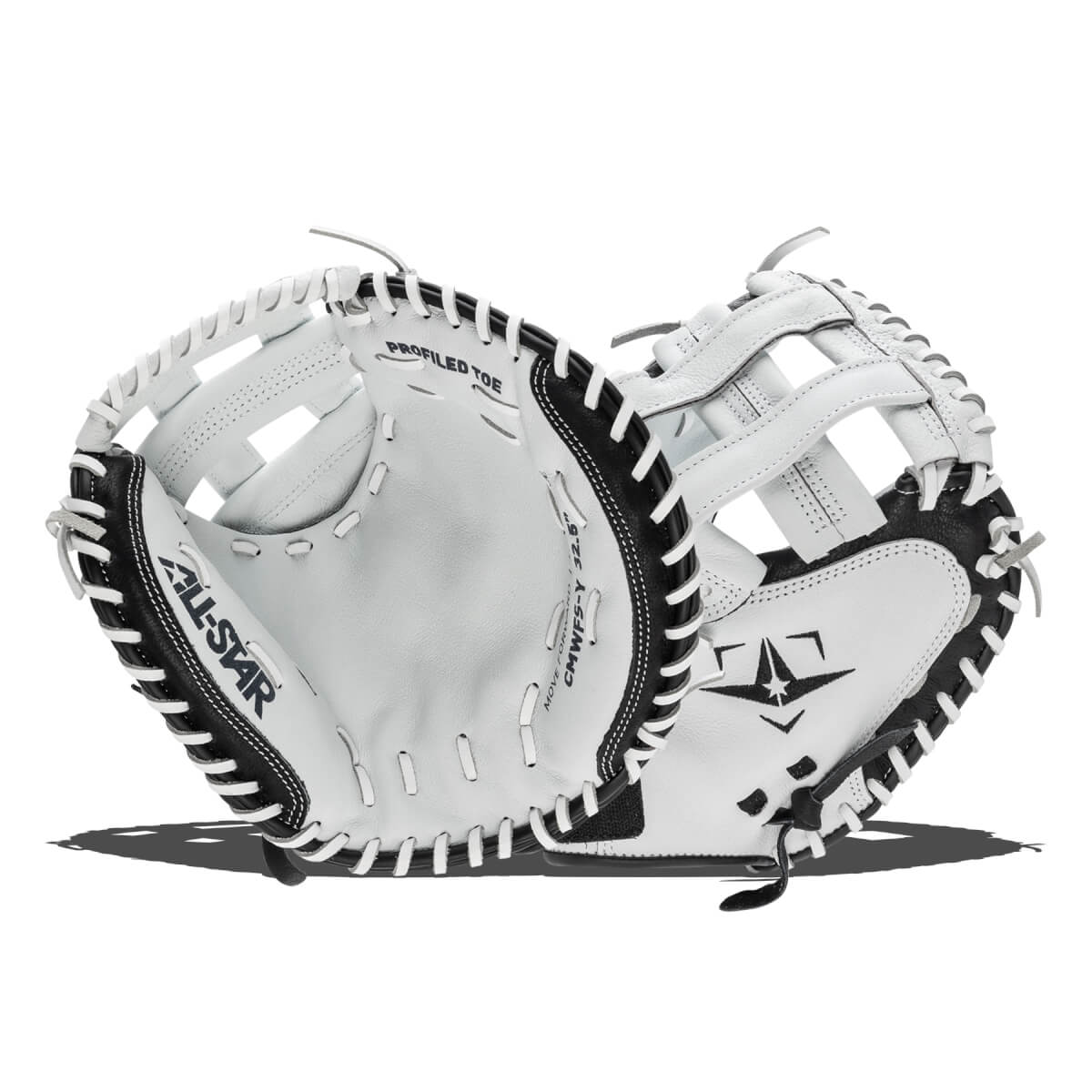 All-Star Future Star Fastpitch Catcher's Mitt grey/black