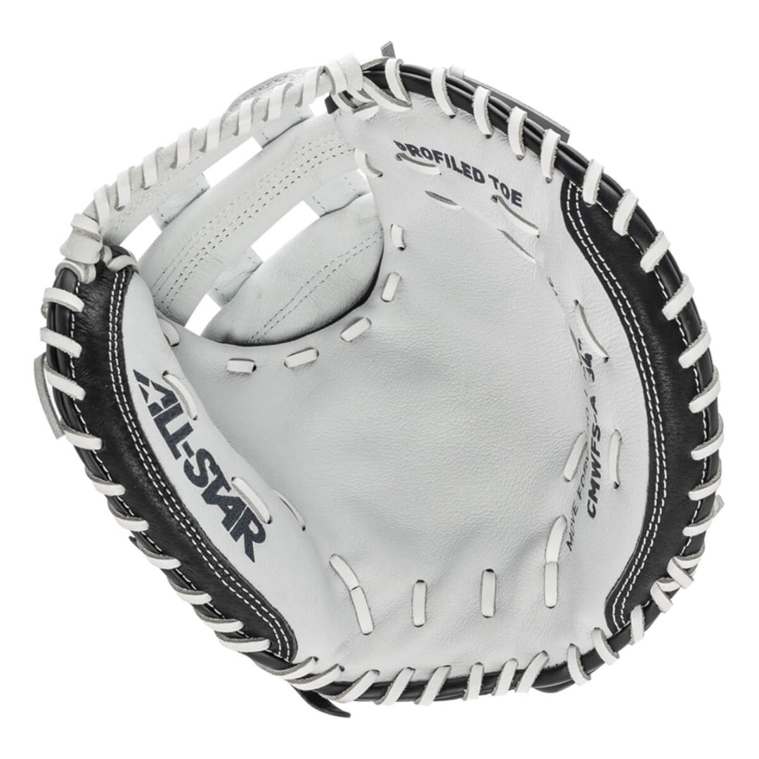 All-Star Future Star Fastpitch Catcher's Mitt grey/black
