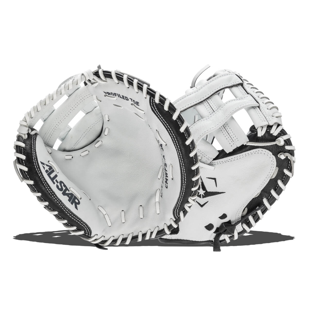 All-Star Future Star Fastpitch Catcher's Mitt grey/black