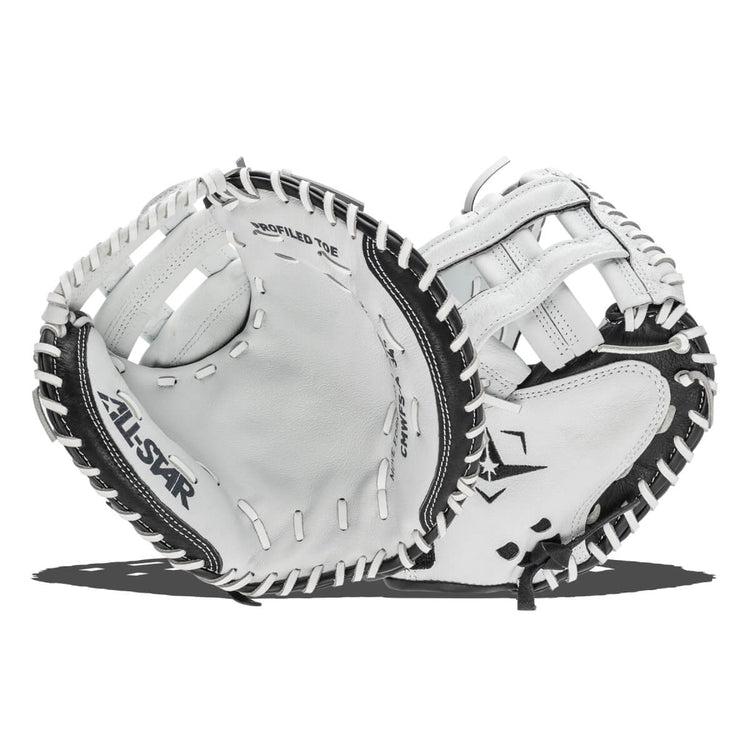All-Star Future Star Fastpitch Catcher's Mitt grey/black