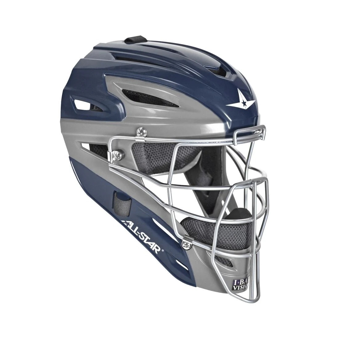 All-Star Junior Pro MVP2510 System 7 Catcher's Helmet navy