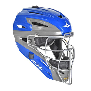 All-Star Junior Pro MVP2510 System 7 Catcher's Helmet royal