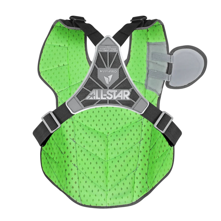 All Star Senior MVP Pro Catcher's Chest Protector Black