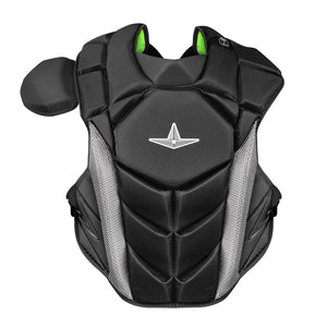 All Star Senior MVP Pro Catcher's Chest Protector Solid Black