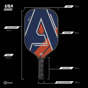 Apollo Edmonton Heritage Pickleball Paddle