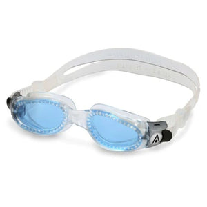 AquaSphere Kaiman Swim Goggle Transparent w Blue Lens