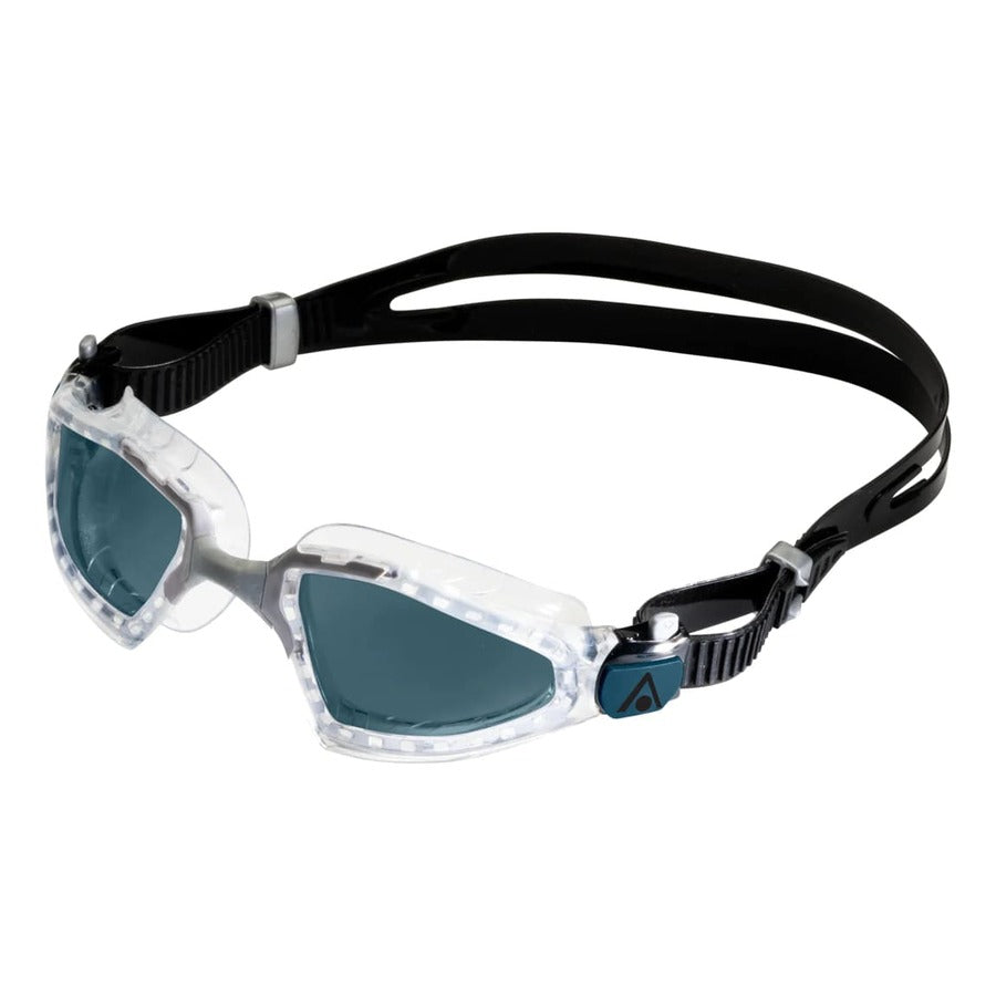 AquaSphere Kayenne Pro Swim Goggle Transparent w Smoke Lens