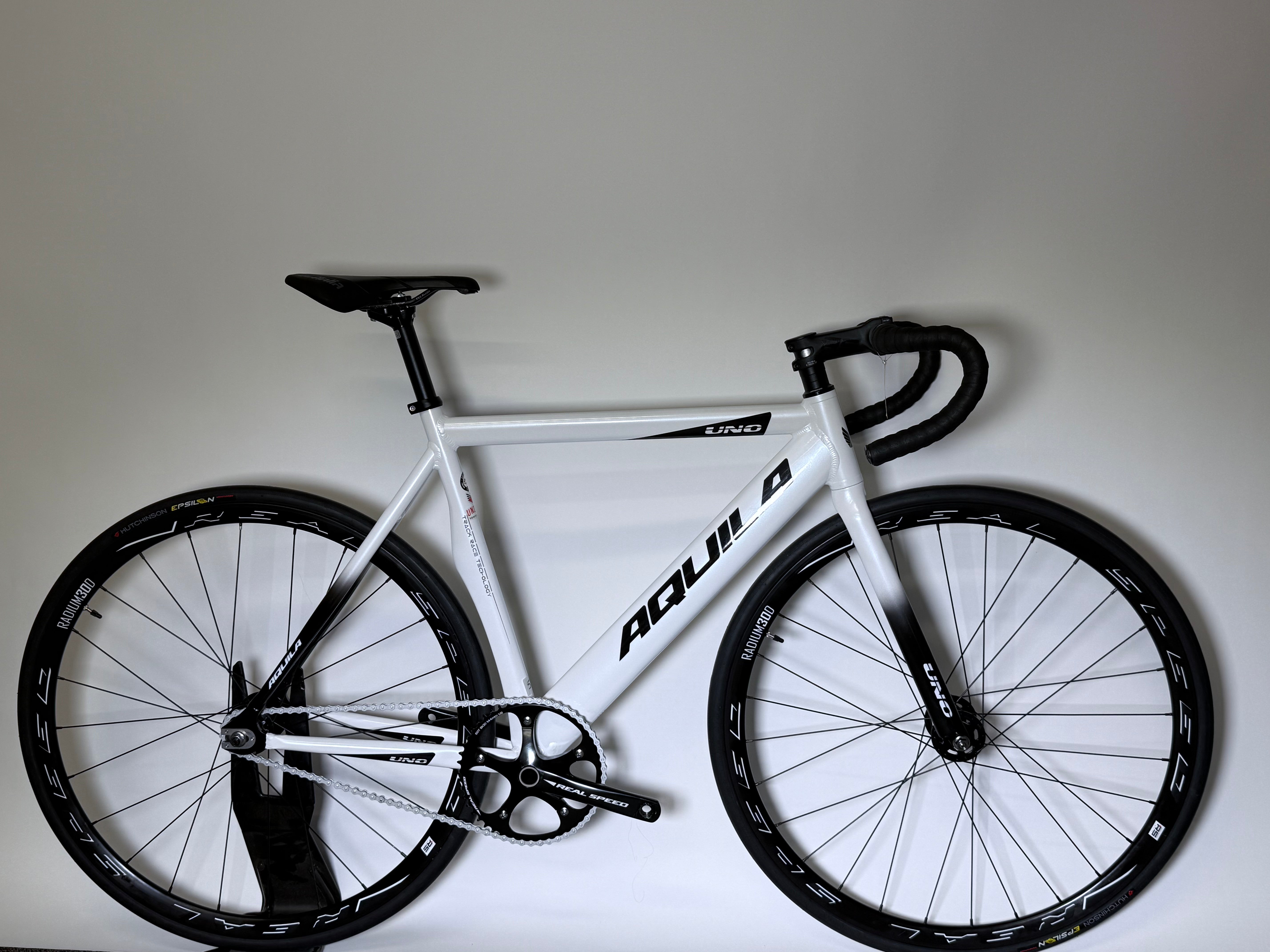 Aquila Equipe UNO Track Bike Winning White