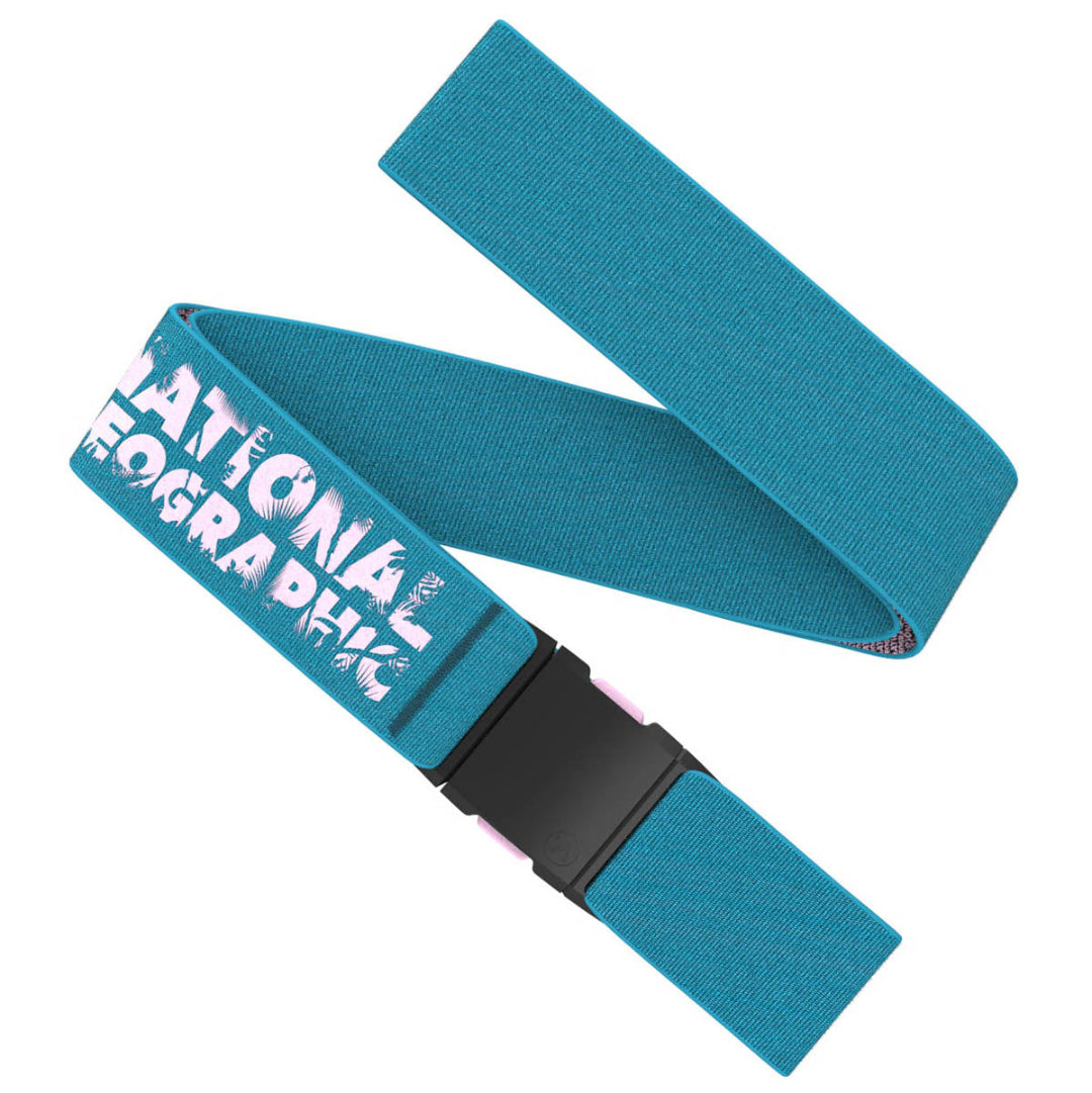 Arcade Belt National Geographic rainforest teal