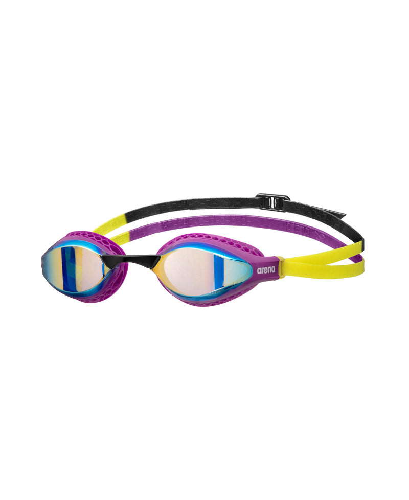 arena Air-Speed Mirror Swim Goggle Artic Lime Aqua Plum Lens