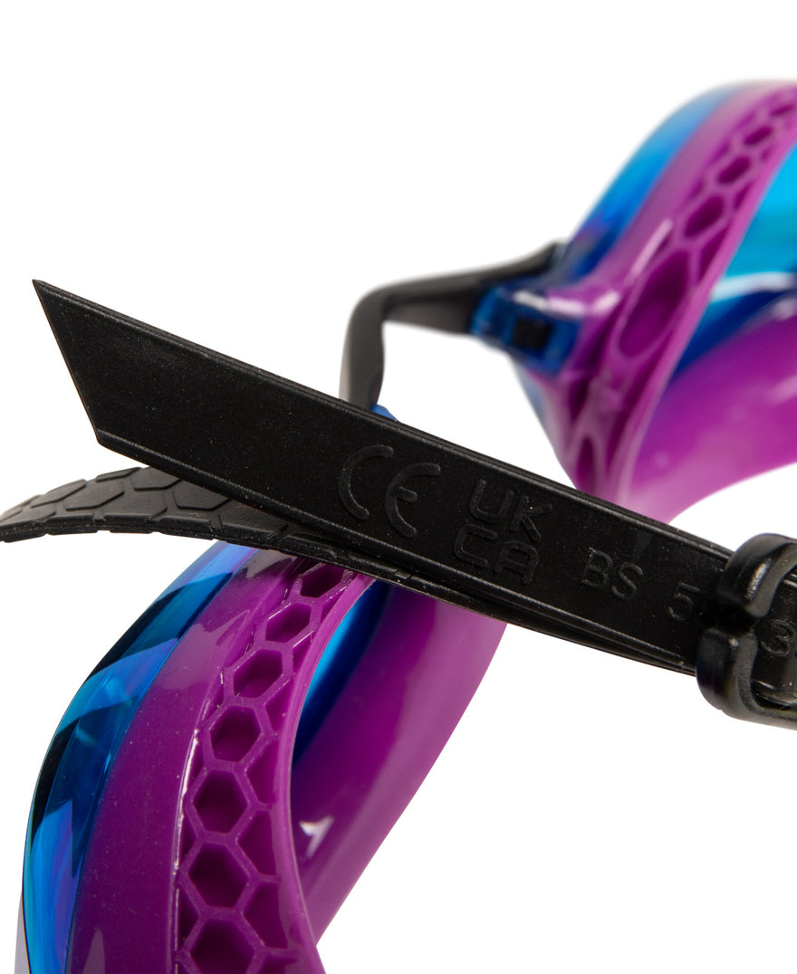 arena Air-Speed Mirror Swim Goggle Artic Lime Aqua Plum Lens