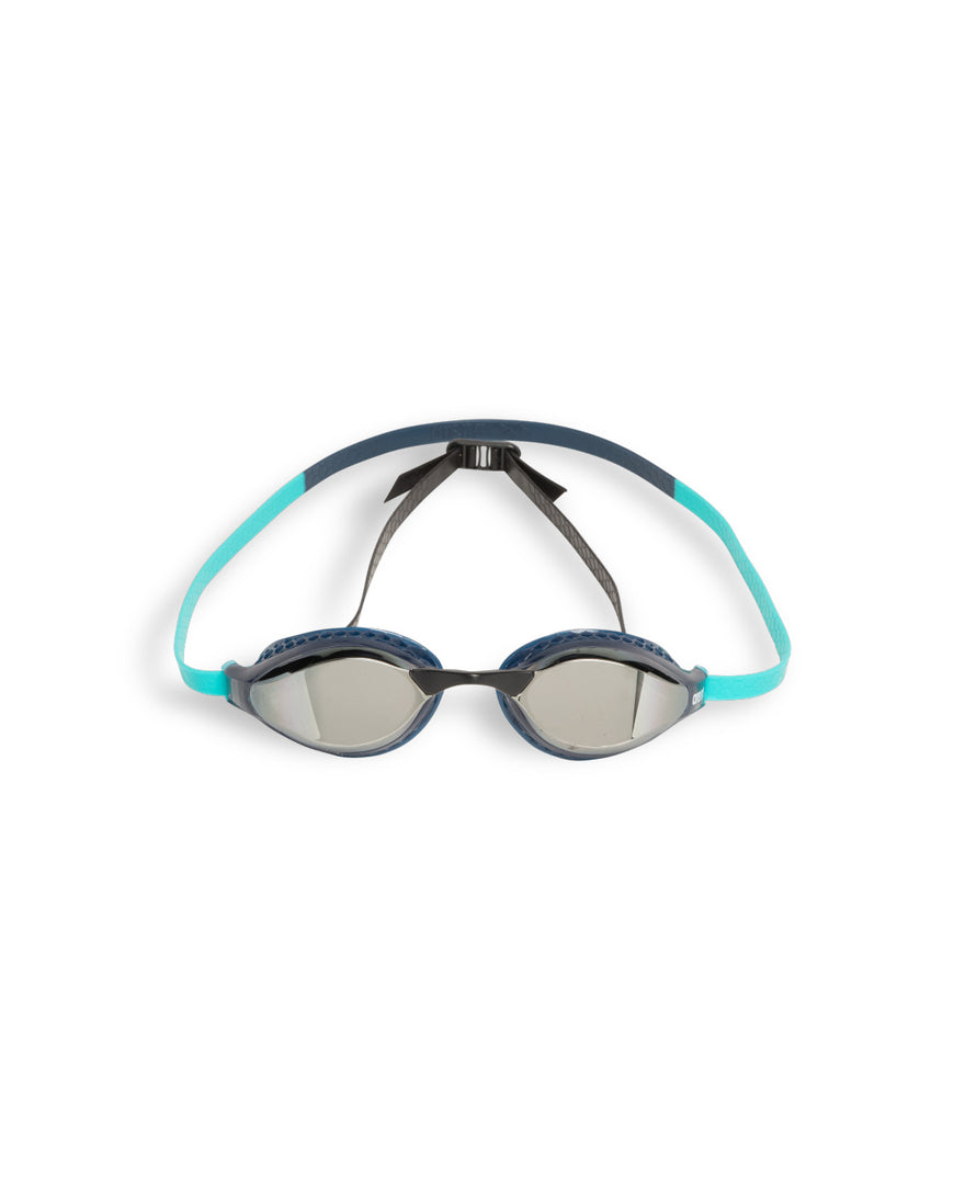arena Air-Speed Mirror Swim Goggle Navy Water Silver Lens