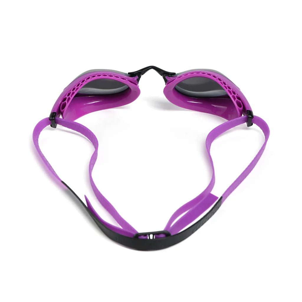 arena Air-Speed Mirror Swim Goggle purple-black/silver lens
